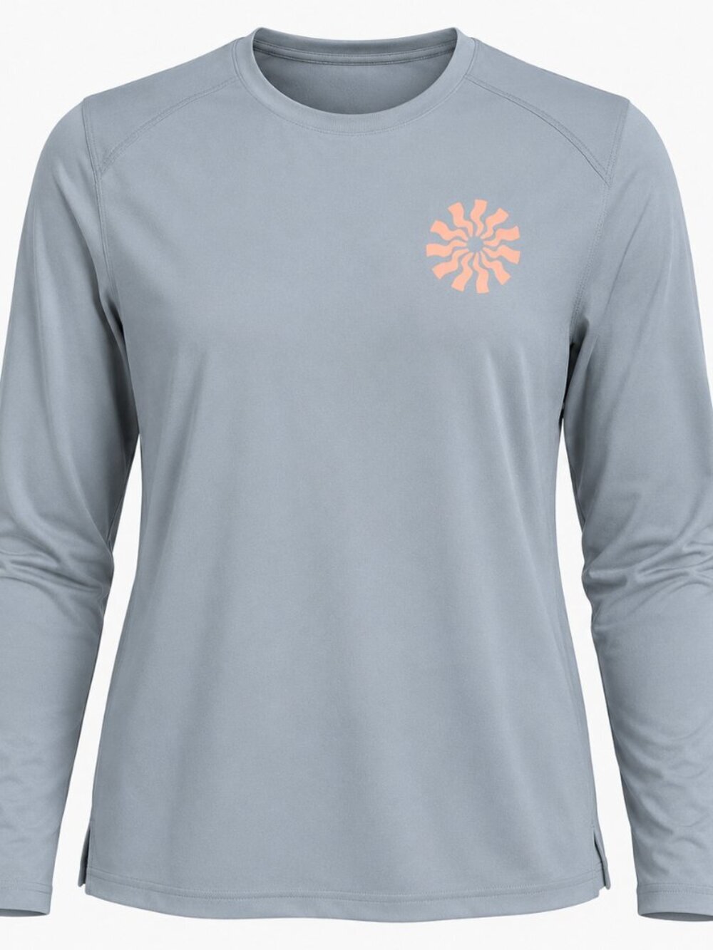 Old Navy Active Long Sleeve Rash Guard Men’s Lt Grey UPF Swim Top Lightweight